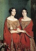 Theodore Chasseriau Two Sisters oil painting on canvas